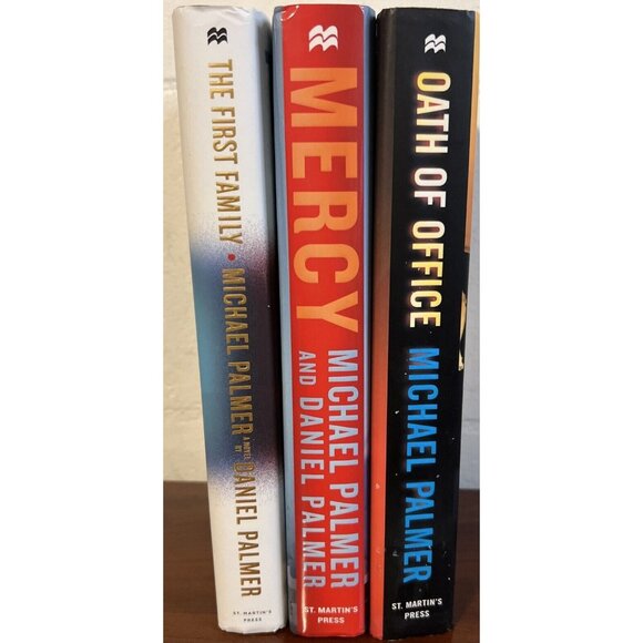 Michael Palmer Lot Of 3 Hardcover Book; Oath of Office, Mercy & The First Family - Picture 2 of 5